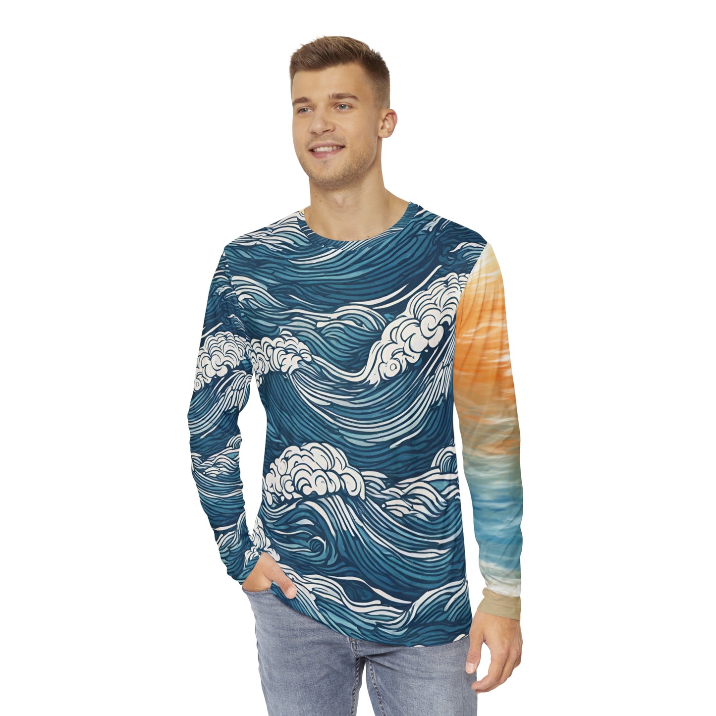Wave and Beach Shirt